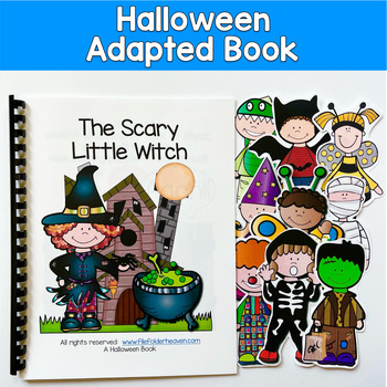 Halloween Adapted Book--"The Scary Little Witch"