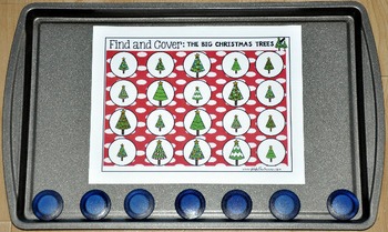 Christmas Themed Find and Cover Activities