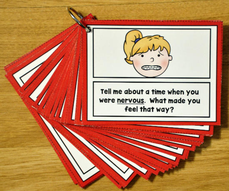 Emotions "Think and Chat" Cards
