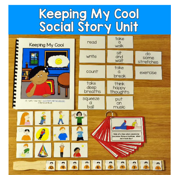 Social Story Unit | Keeping My Cool | Anger Management & Calming Strategies
