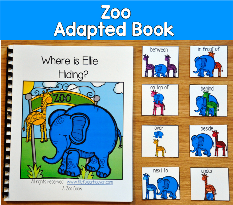 Zoo Adapted Book | Where Is Ellie Hiding?