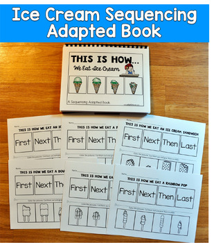 Ice Cream Sequencing Activities
