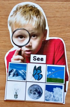 5 Senses Sorting Mats with Real Photos