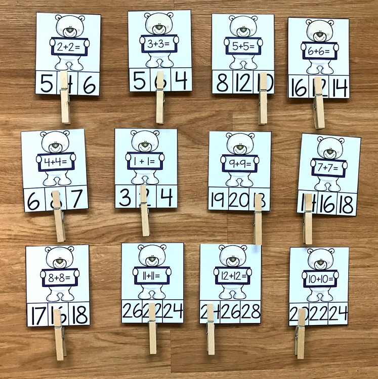 Polar Bear Task Cards