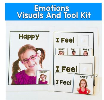Emotions Visuals And Tool Kit (w/Real Photos)