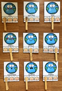 Earth Day Emotions Task Cards