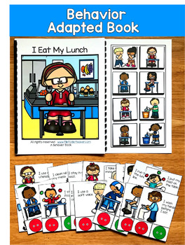 Cafeteria Behavior Adapted Book & Activities | Lunch Rules & Expectations