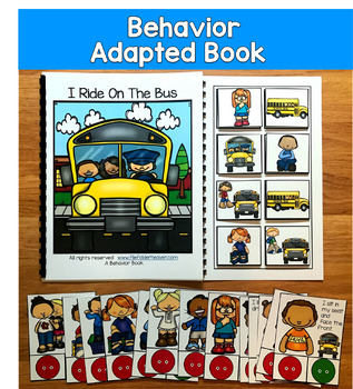 Bus Behavior Adapted Book & Activities | Bus Rules & Expectations