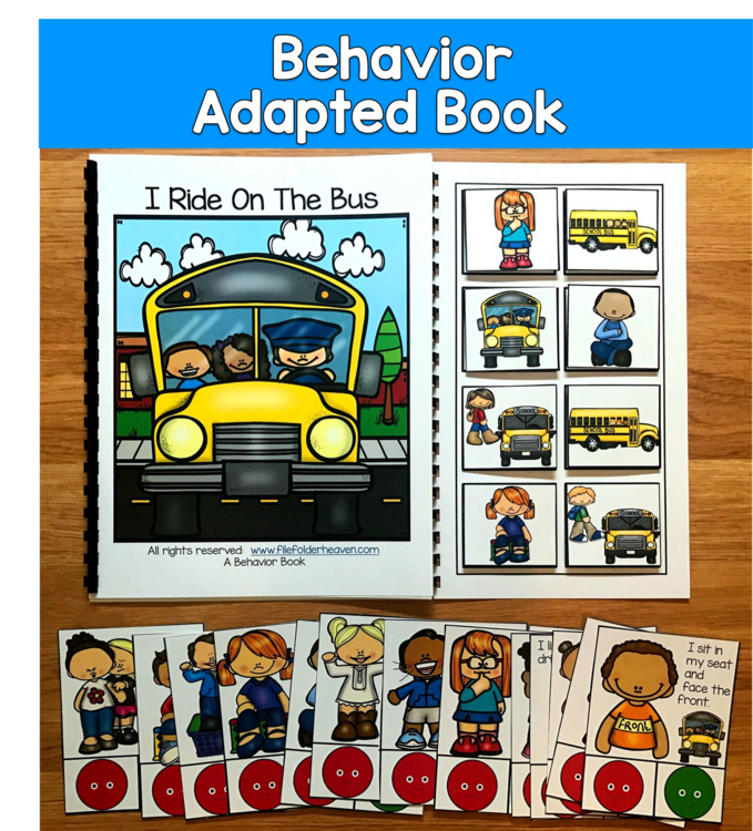 Bus Behavior Adapted Book & Activities | Bus Rules & Expectations
