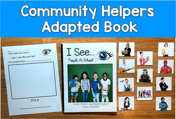 Making Inferences Adapted Book | Community Helpers | Real Photos