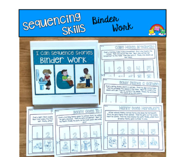 Sequencing Activities:  Interactive Sorting Mats and Worksheets