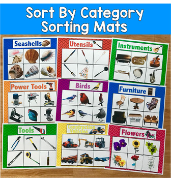 Sort By Category Mats (W/Real Photos)