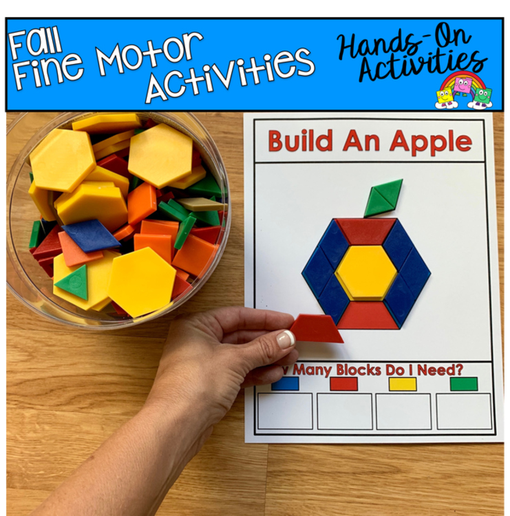 Fall Fine Motor Tasks