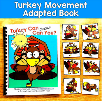 Turkey Adapted Book | Movement & Imitation | Thanksgiving Circle Time