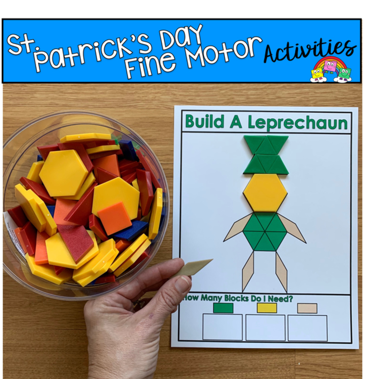 St. Patrick's Day Fine Motor Activities