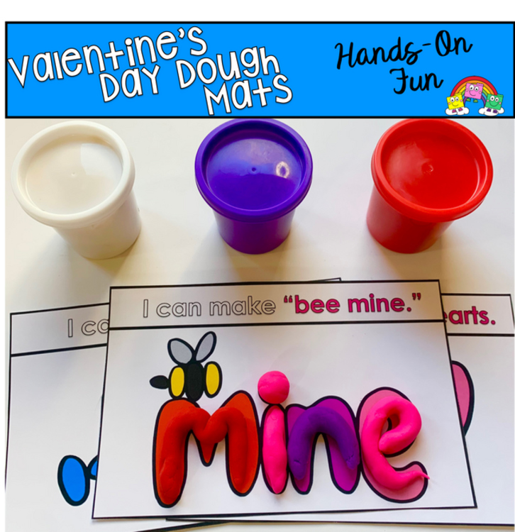 Valentine's Day Dough Mats