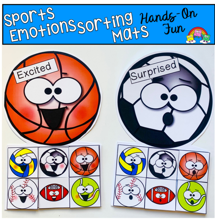 Sports Emotions Sorting Activities