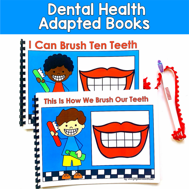 Dental Health Adapted Books