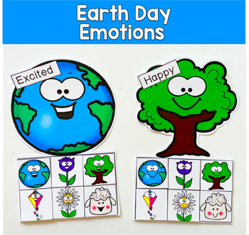 Earth Day Emotions Sorting Mats | Feelings Sorting Activity for SEL | PreK SPED