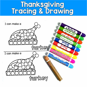 Thanksgiving Dot Marker Activities | Fine Motor Do-A-Dot | PreK OT SPED Autism