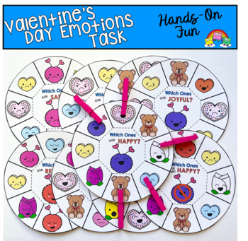 Valentine's Day Emotions Tasks