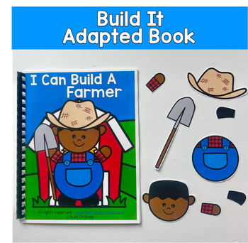 Build It Adapted Book For Following Directions: I Can Build A Farmer