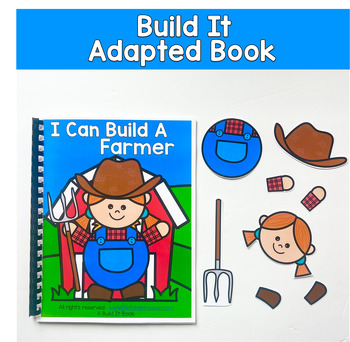 Build It Adapted Book For Following Directions:  I Can Build A Farmer