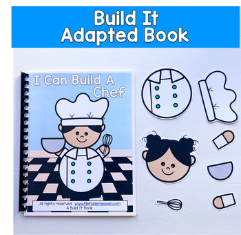 Build It Adapted Book For Following Directions: I Can Build A Nurse