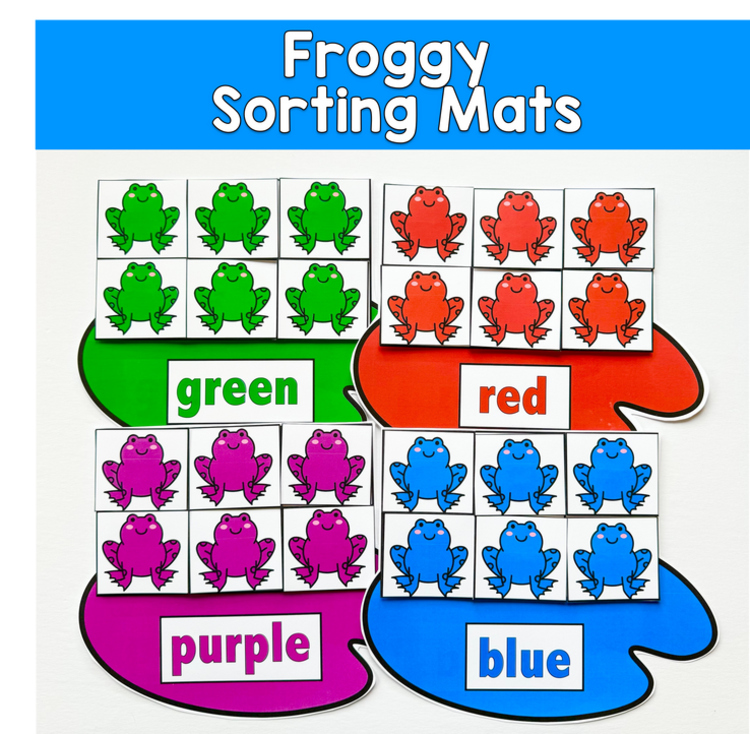 Froggy Sorting Mats