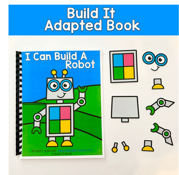 Build It Adapted Book For Following Directions:  I Can Build A Robot