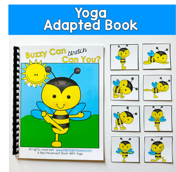 Spring Adapted Book with Movement | Gross Motor Activity | Special Ed