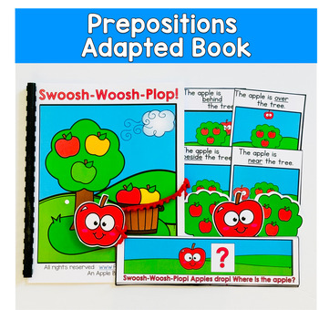 Apples Adapted Book For Prepositions: Swoosh-Woosh-Plop!