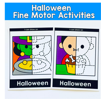 Halloween Fine Motor Activities For Centers Work Stations And Morning Tubs