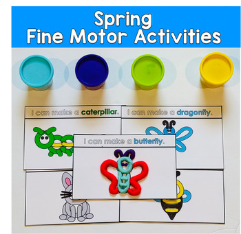 Spring Playdough Activities, Fine Motor Activities For Spring Centers