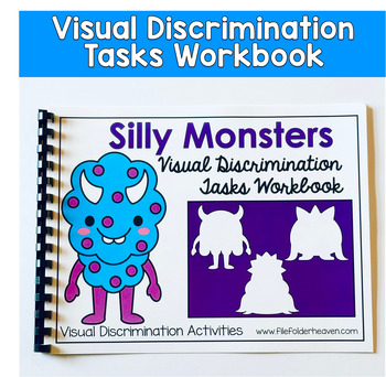Monsters Visual Discrimination | Matching Activities | Special Education