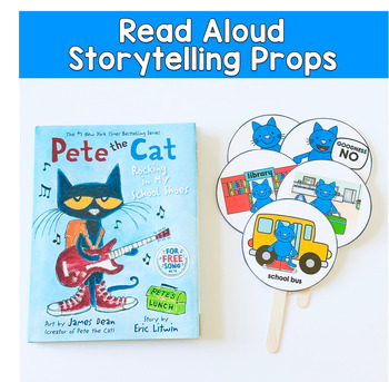 Pete the Cat Rocking in My School Shoes | Interactive Storytelling Props