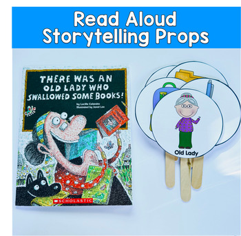There Was an Old Lady Who Swallowed Some Books | Interactive Storytelling Props