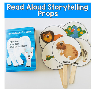 Polar Bear Polar Bear, What Do You Hear| Interactive Storytelling Props