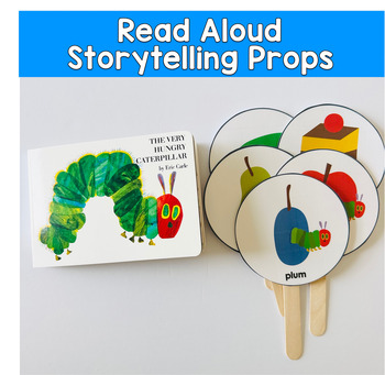 The Very Hungry Caterpillar| Interactive Storytelling Props For Pre-K and ECSE