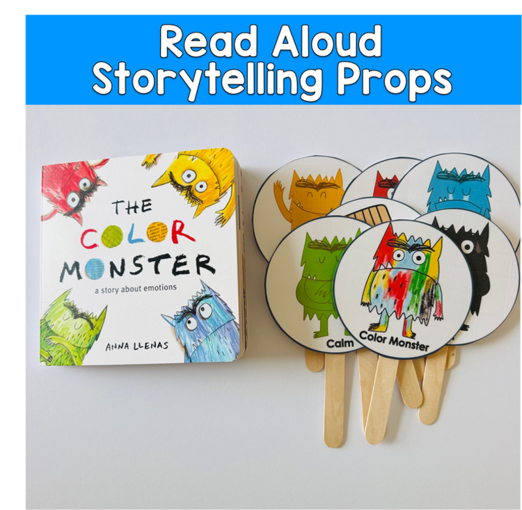 The Color Monster | Interactive Storytelling Props for SEL and Emotions Lessons