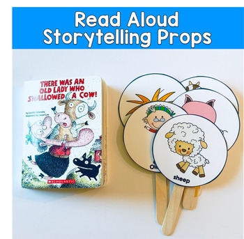 There Was an Old Lady Who Swallowed a Cow | Storytelling Props | Interactive