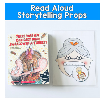 There Was An Old Lady Who Swallowed A Turkey Interactive Storytelling Props