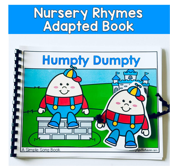 Humpty Dumpty Adapted Book | Nursery Rhyme Circle Time | Autism, Pre-K, ECSE