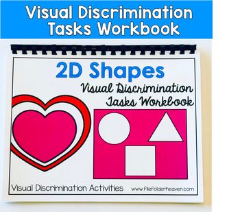 2D Shapes Visual Discrimination Tasks Workbook