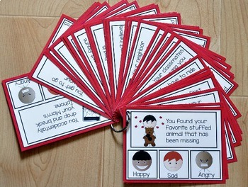 Emotions & Feelings Task Cards | SEL Speech Therapy Special Education
