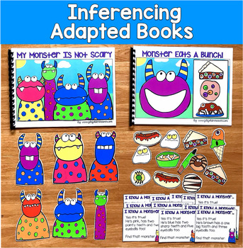 Inferencing Adapted Books & Game | Monsters Attributes Sequencing | SLP SPED