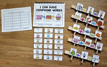 Compound Words Activities-"Compound Words Book 1"