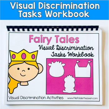 Fairytale Visual Discrimination Skills Workbook | Matching Activities | Pre-K