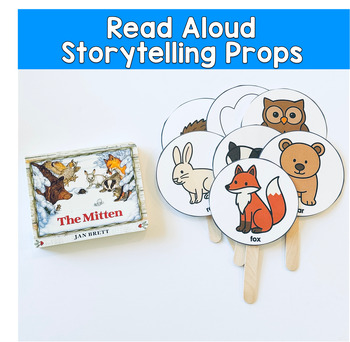 The Mitten Interactive Storytelling Props | Jan Brett Book Companion |