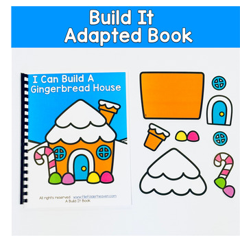 Build It Adapted Book For Following Directions:  Build A Gingerbread House 2